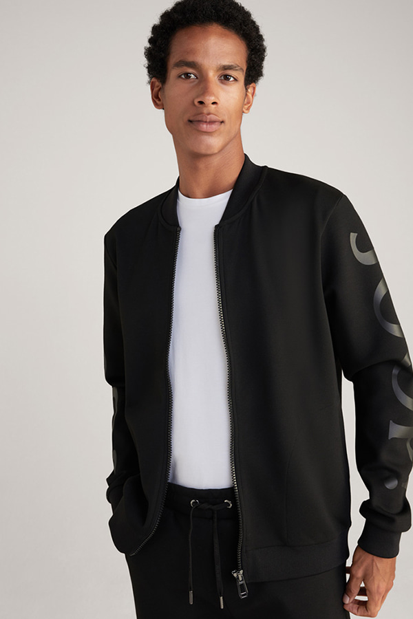 SWEAT JACKET JOOP - 001 BLACK